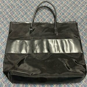 Preloved Burberry fragrances black tote bag